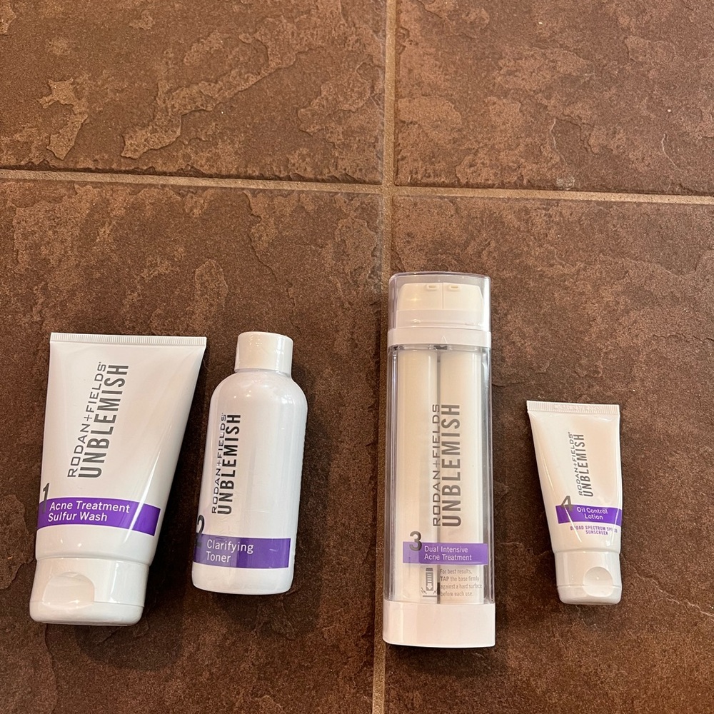 Rodan and Fields Umblemish set. All four steps included. Unopened.